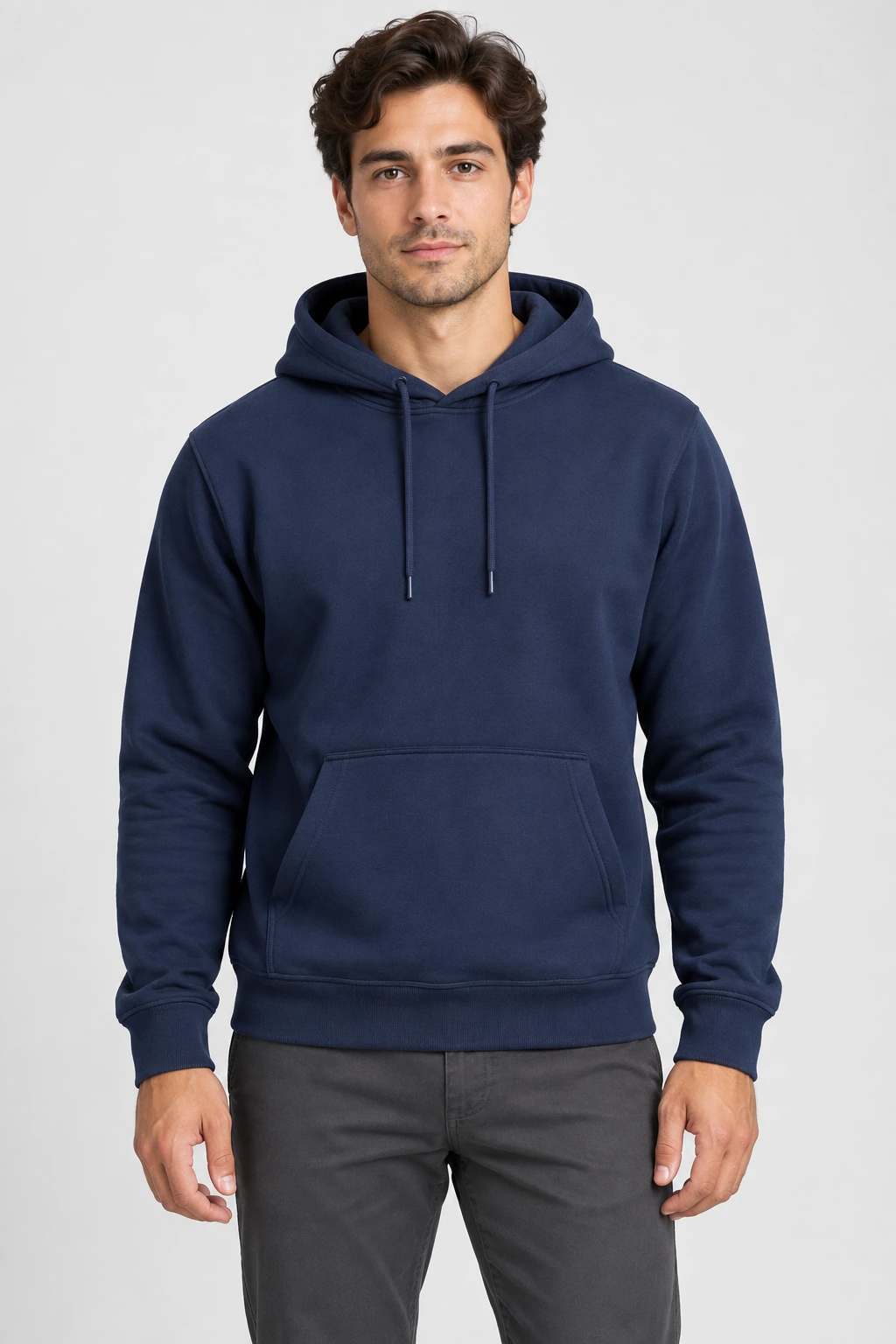 COTTON-POLYESTER BLEND FRENCH TERRY