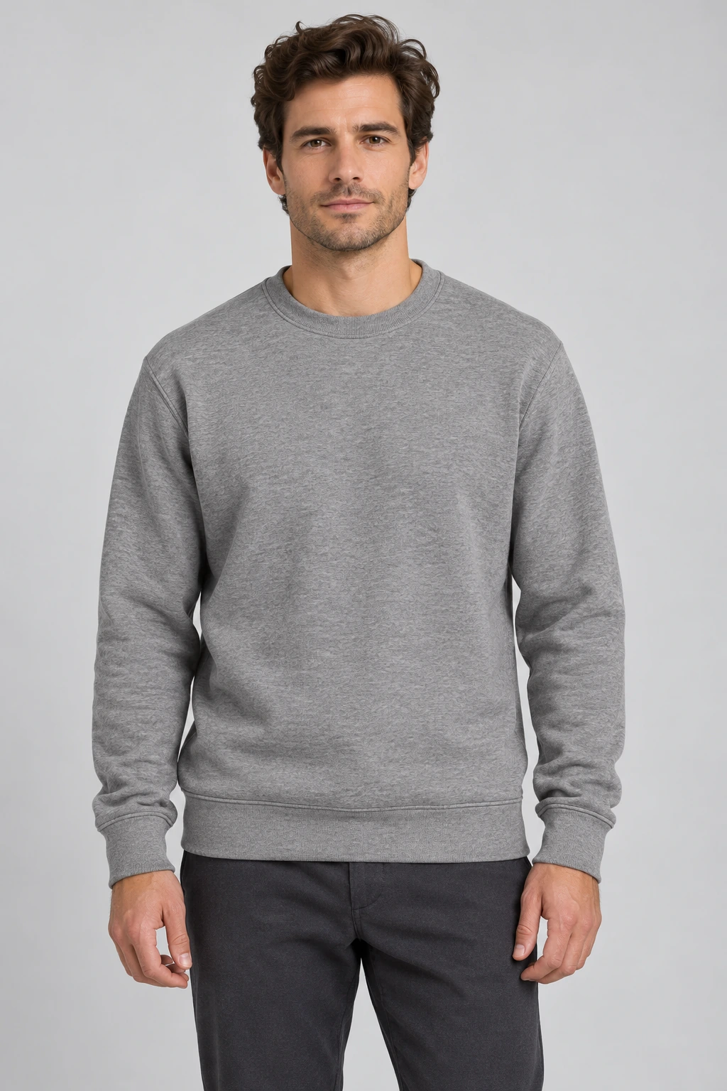 WOOL BLEND FRENCH TERRY